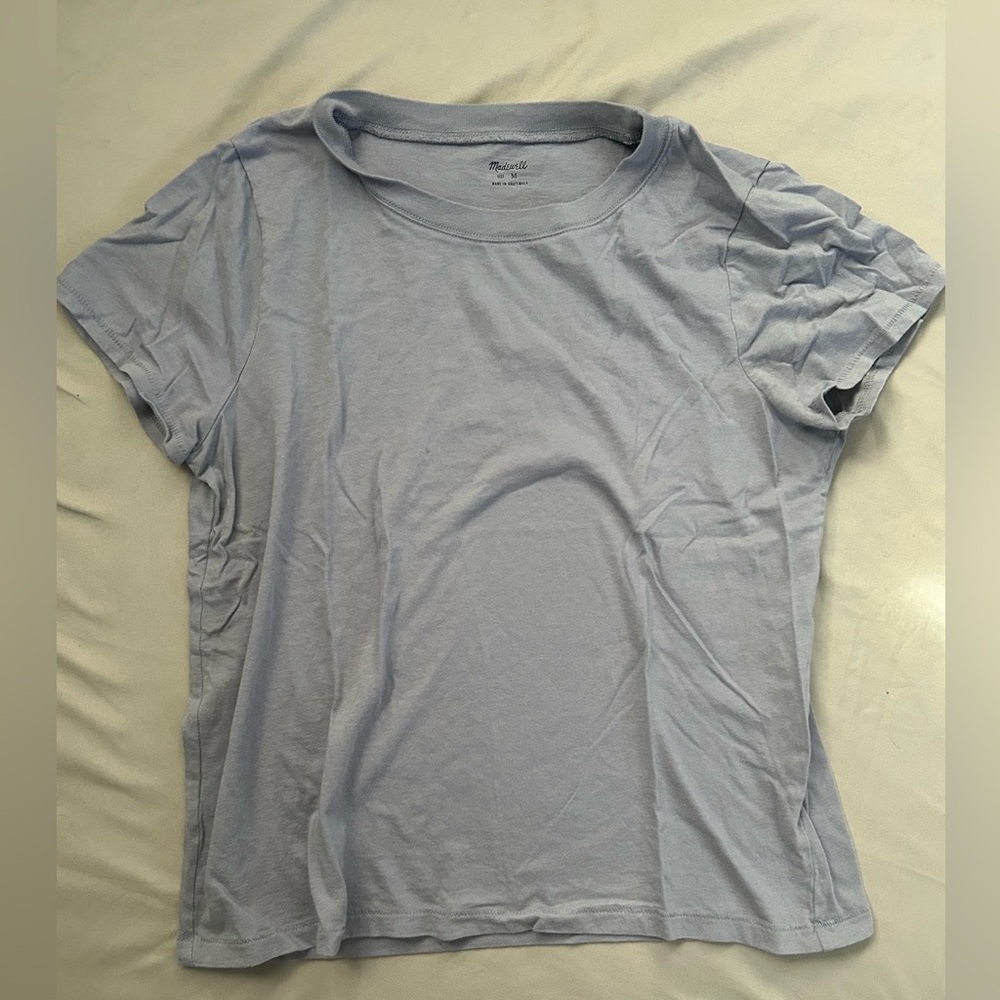 Madewell periwinkle tee